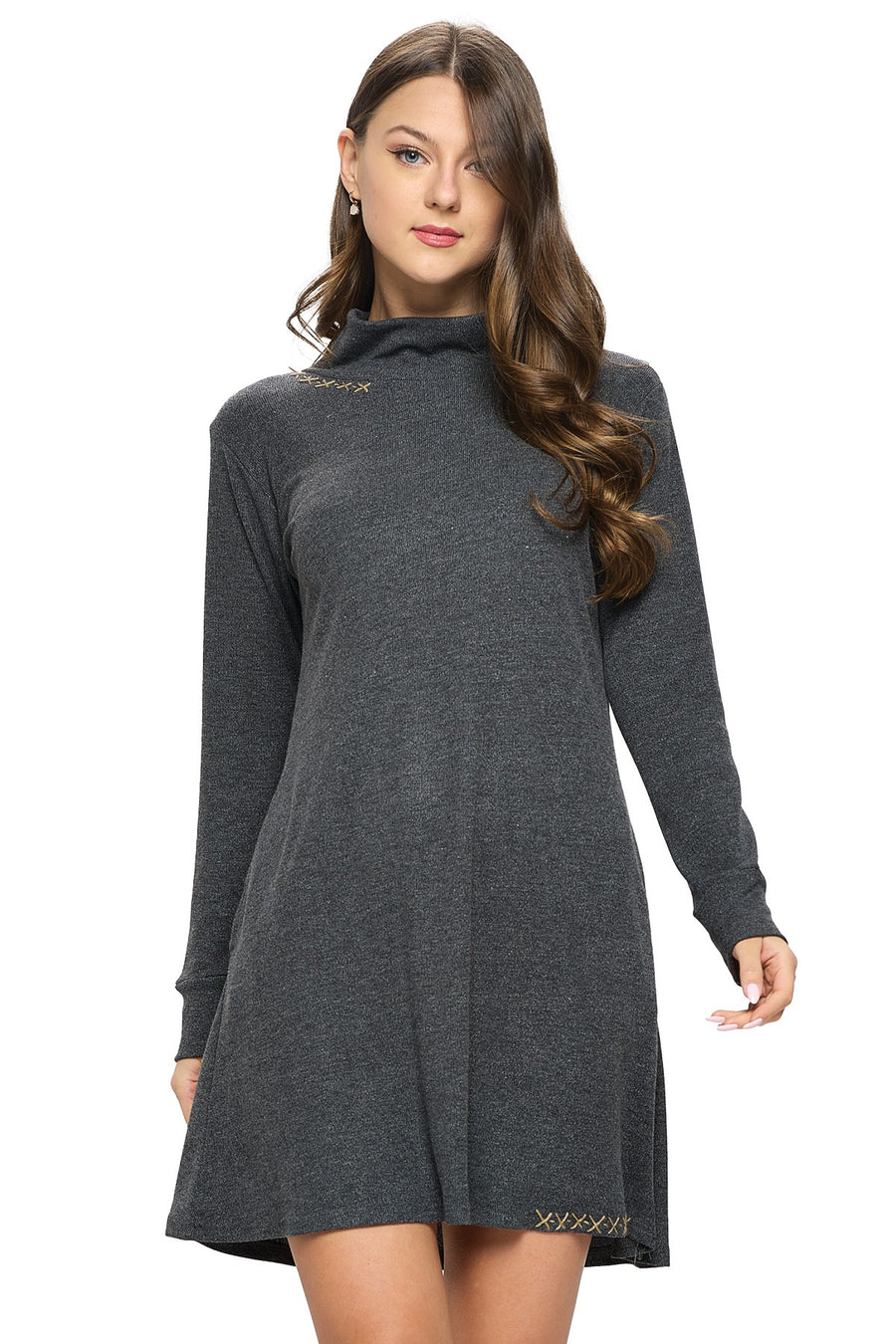 Dress Slim Fit Mock Neck – Fabtique Clothing