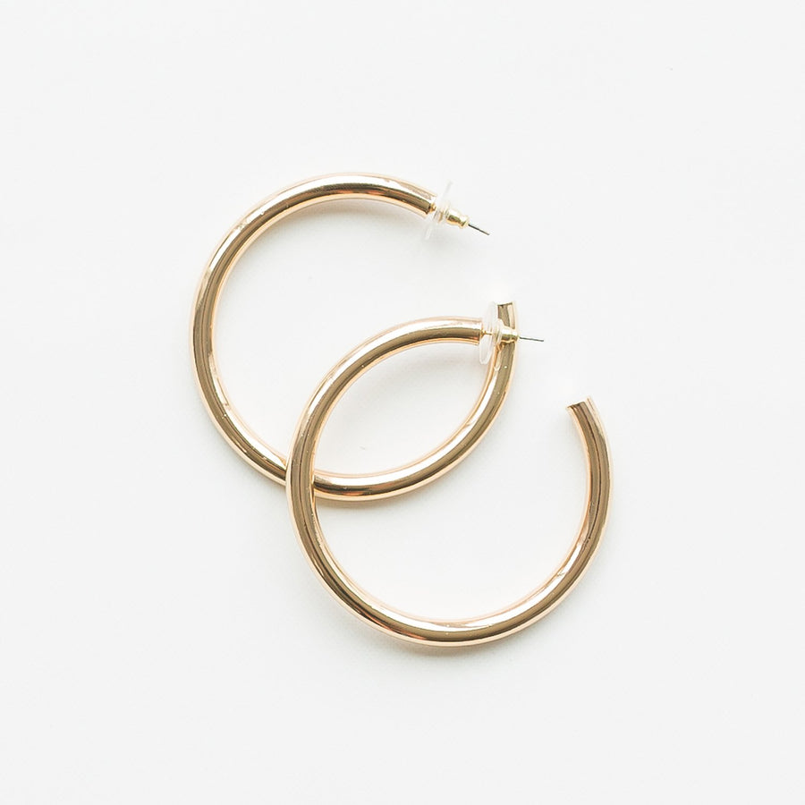 Estonia Earrings - Shiny Gold