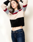 Knit Colorblocked Sweater