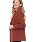 Mia Tailored Blazer - Paprika