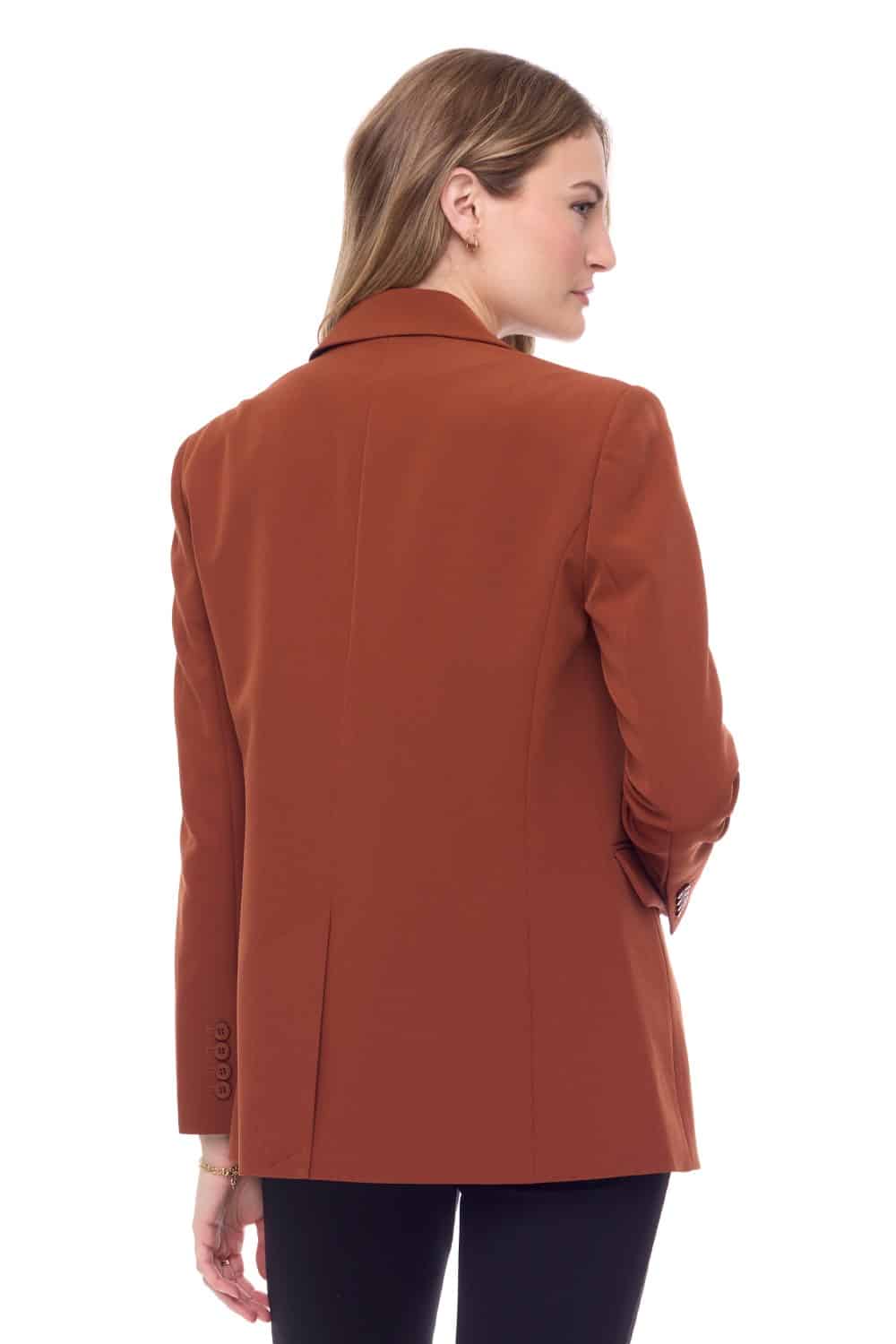 Mia Tailored Blazer - Paprika