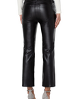 Liverpool Hannah Faux Leather Crop Flare