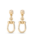 UNOde50 Serotonin Gold Earrings