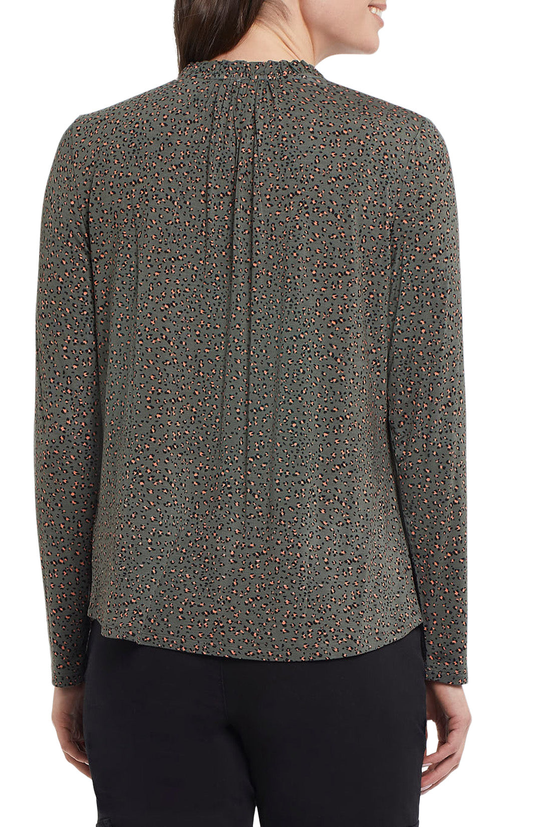 Long Sleeve Top w/Frills