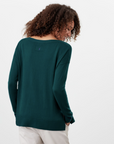 Vivianna Slash Neck Sweater