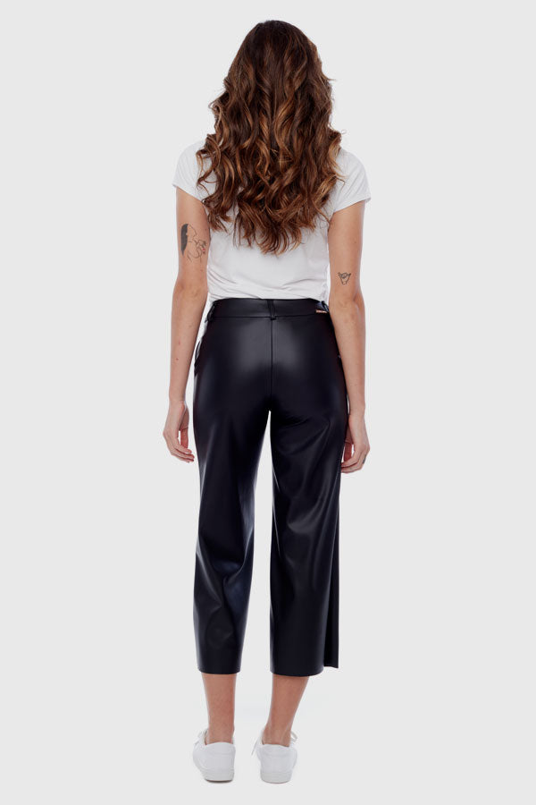 Pleather Pants - Black