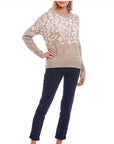 Niamh Leopard Intarsia Sweater