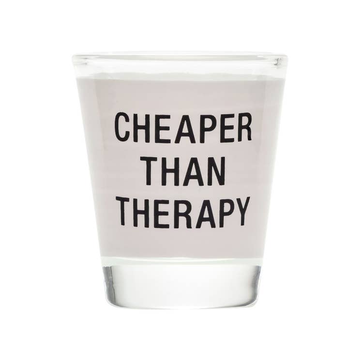 Therapy Shot Glass