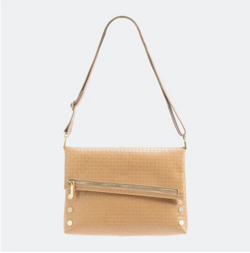 VIP Medium - Toast Tan Weave with Brushed Gold