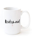 Bridesmaid Porcelain Ceramic Wedding Coffee Mug