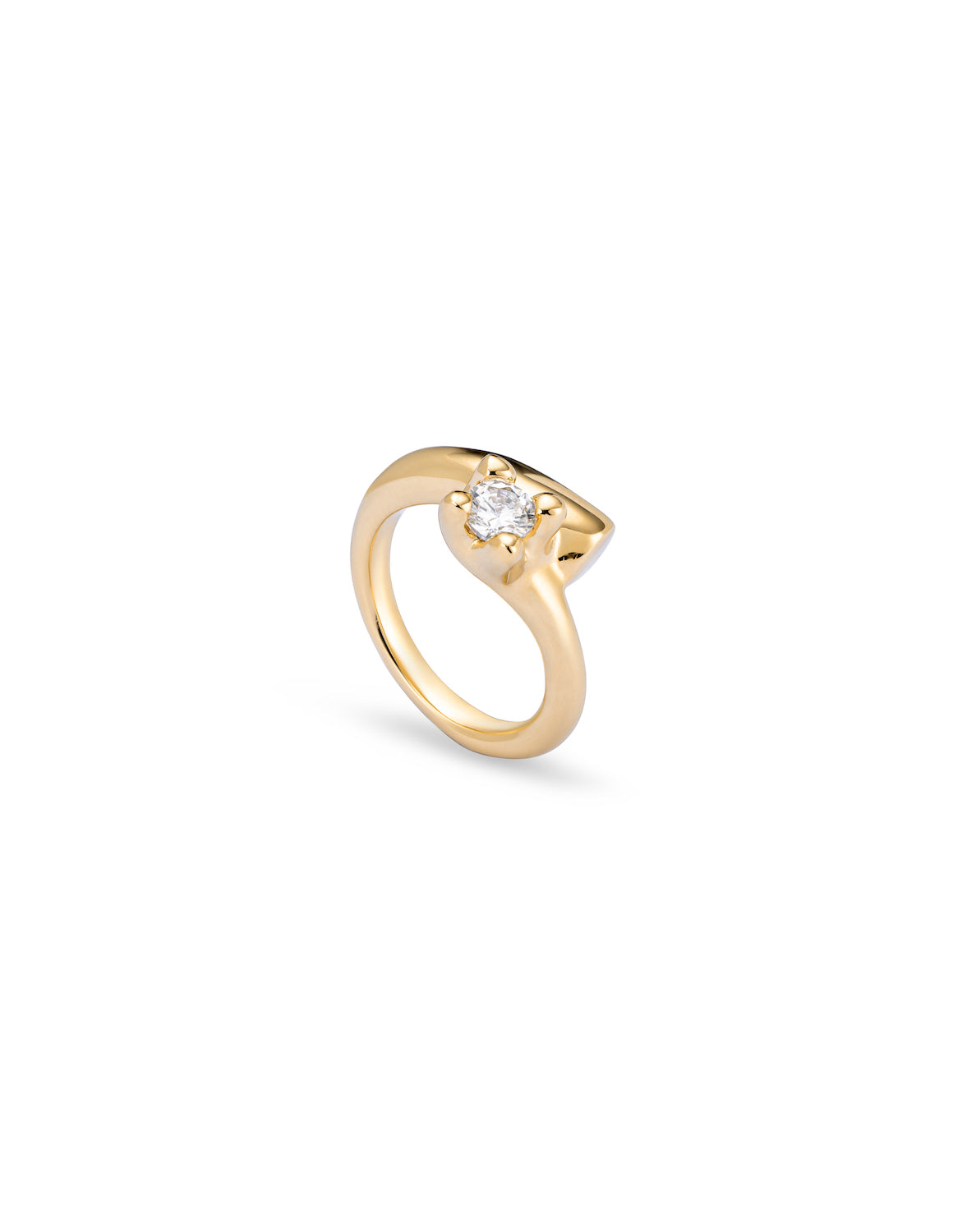 UNOde50 Divine Gold Ring Size 8