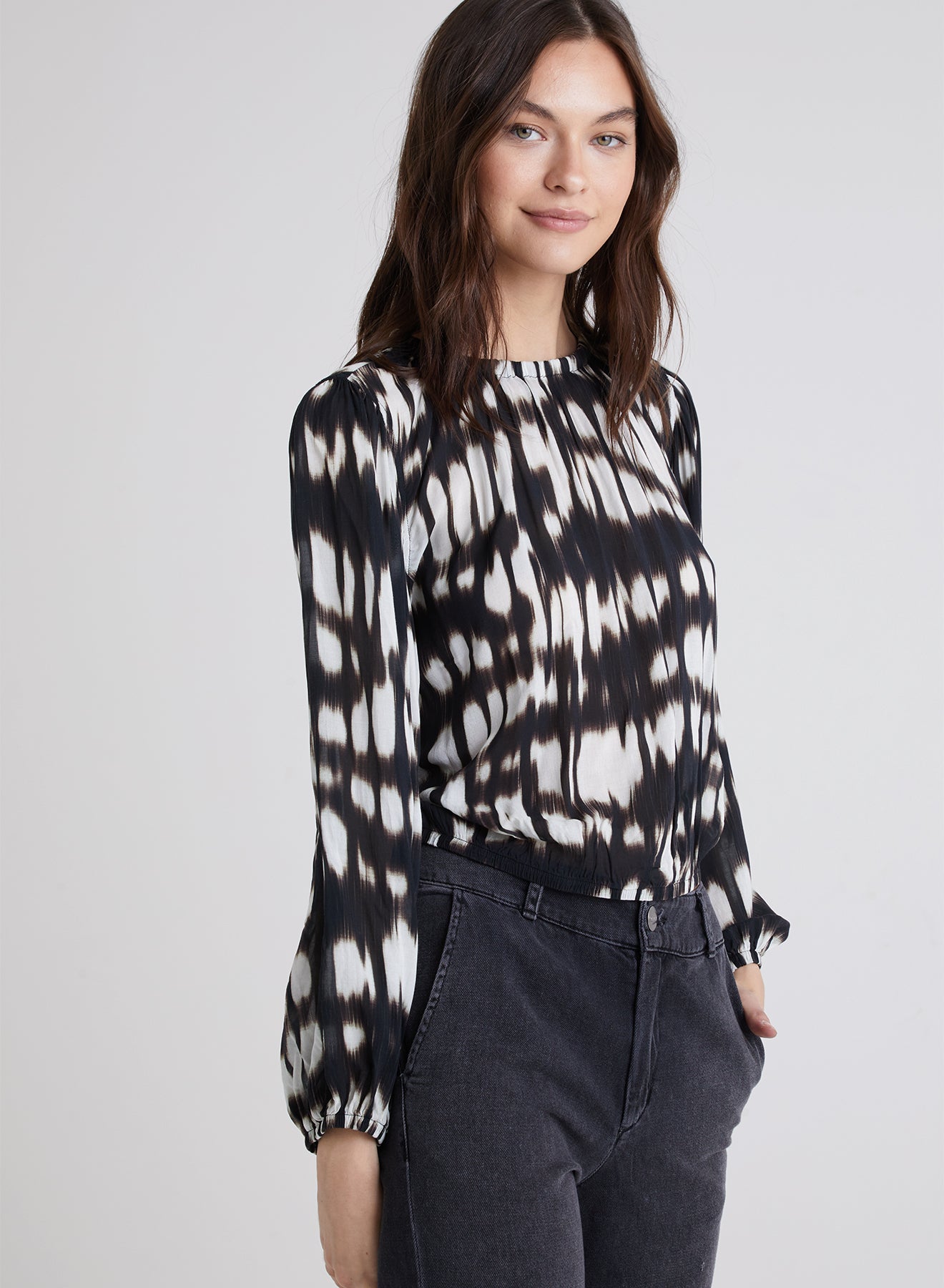 Elastic Shirred Top