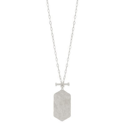 Meghan Browne Chic Necklace - Silver
