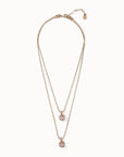 UNOde50 Aura Pink Gold Necklace