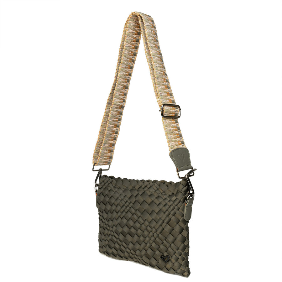 Charlotte Crossbody Woven - Olive
