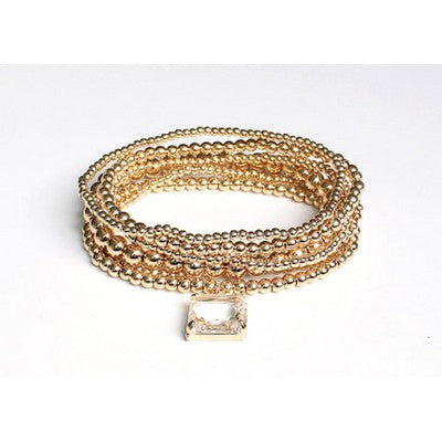 Meghan Browne Garner Bracelet - Gold