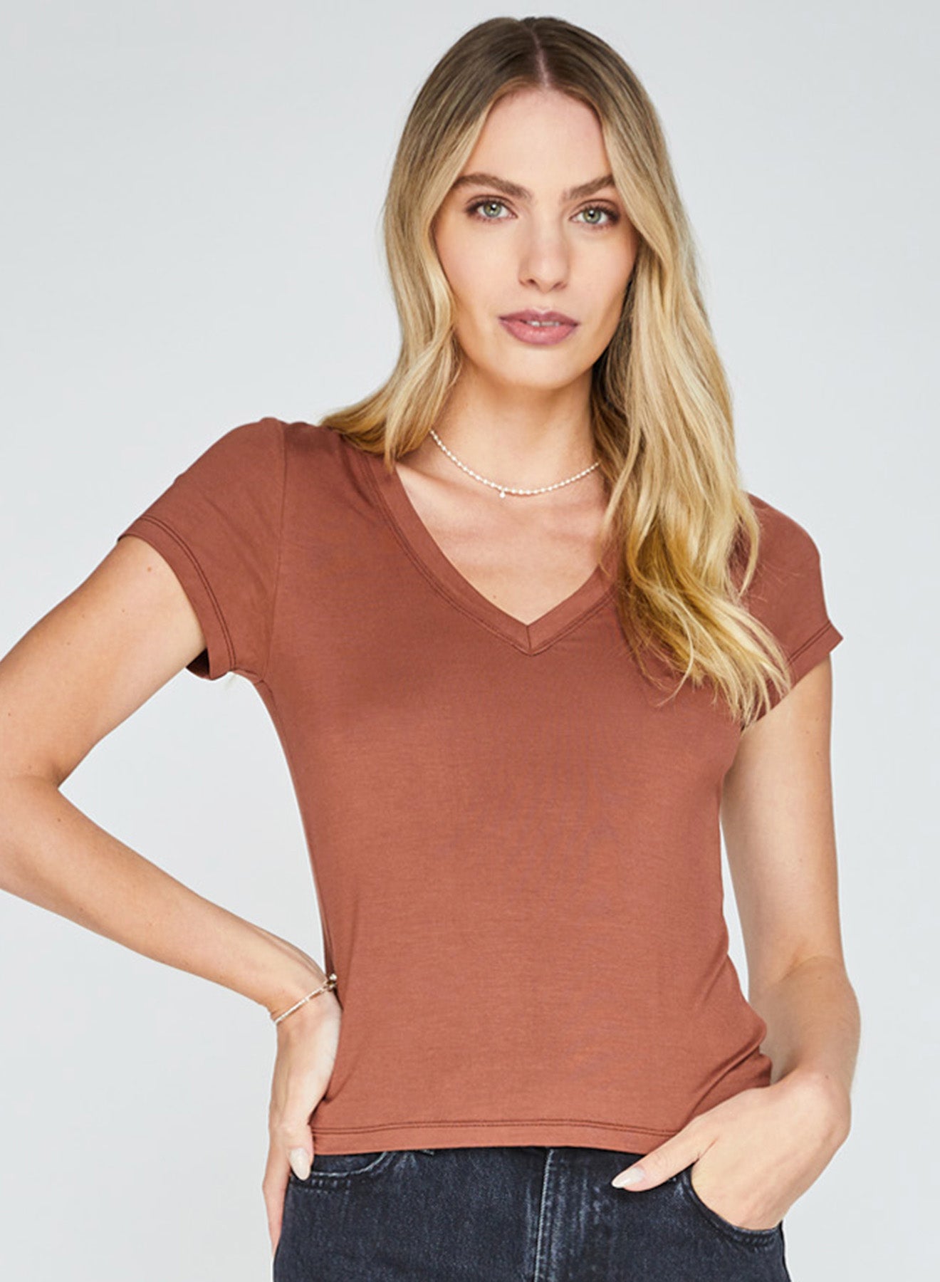 The Nelly Tee - Sienna