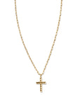Kendra Scott Jada Cross Short Pendant Necklace Gold