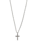 Kendra Scott Jada Cross Short Pendant Necklace Silver