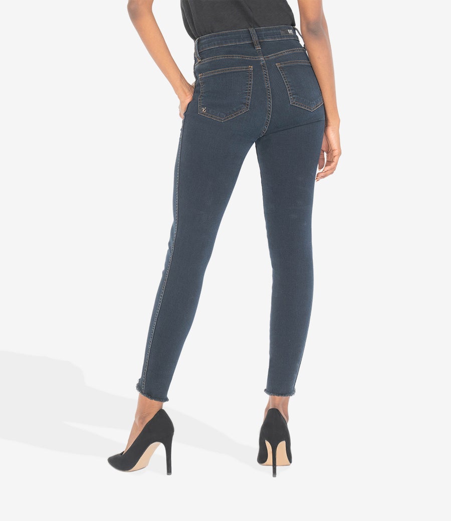 Connie High Rise Skinny With Curve - Blazing