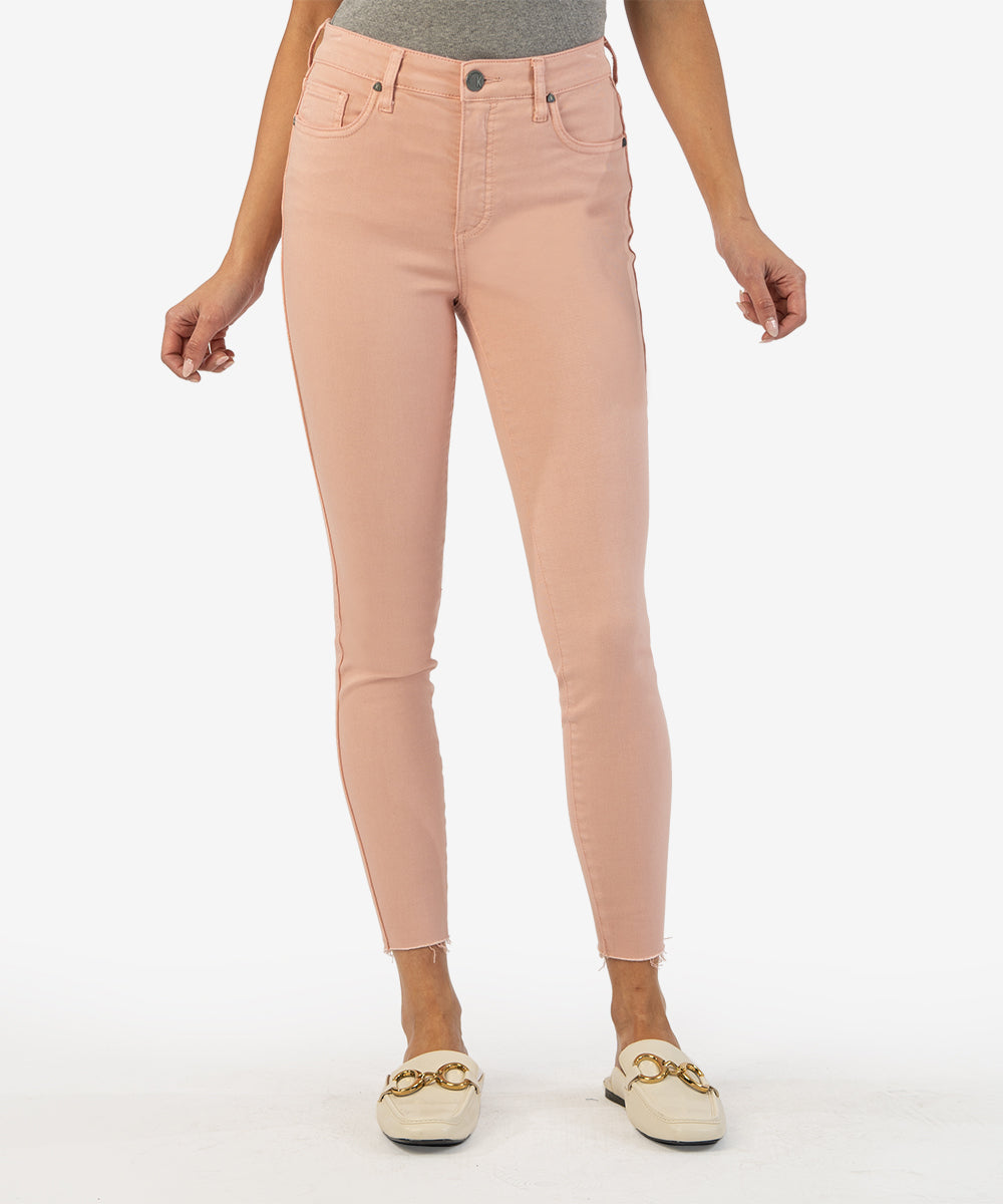 KUT - Connie High Rise Ankle Skinny - Rose