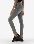 Mia Fab Ab High Rise Toothpick Skinny Button Fly - Urbane