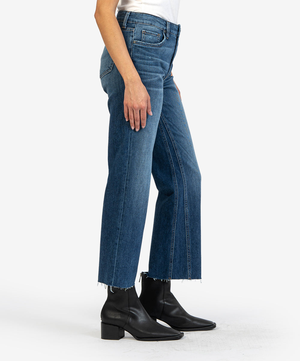 Kut Kelsey High Rise Fab Ab Ankle Flare