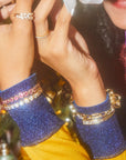 Kendra Scott Blair Jewel Chain Bracelet Gold White Crystal