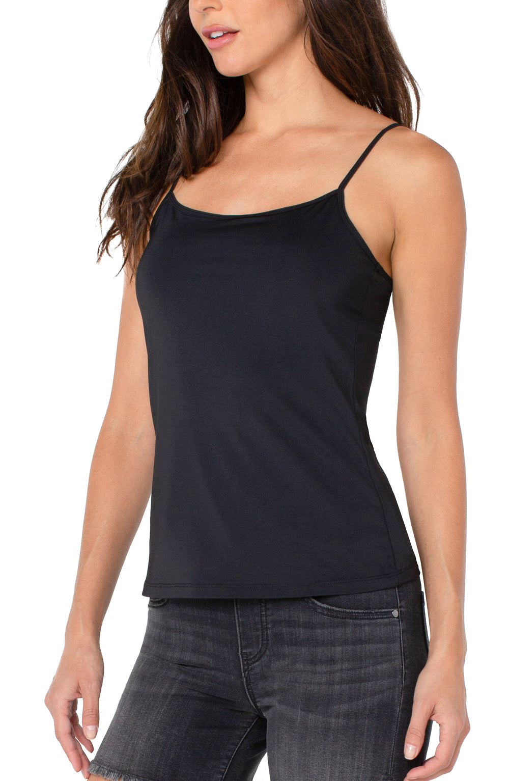 Knit Camisole Top - Black