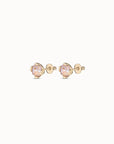 UNOde50 Aura Pink Gold Earrings