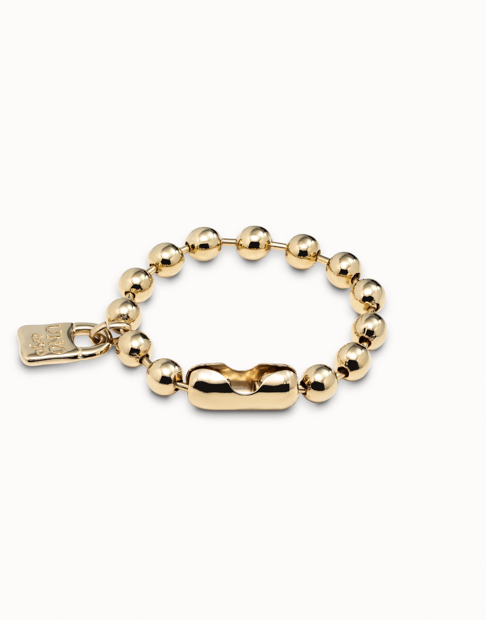UNOde50 Snowflake Gold Bracelet Size M