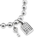 UNOde50 Silver Key Bracelet