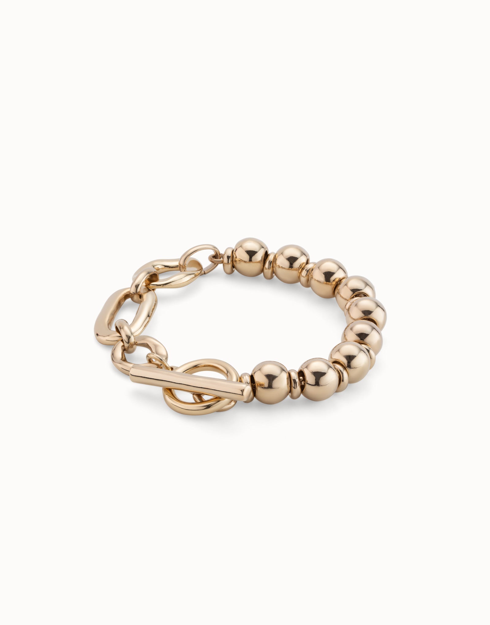UNO de 50 Cheerful Gold Bracelet Size M