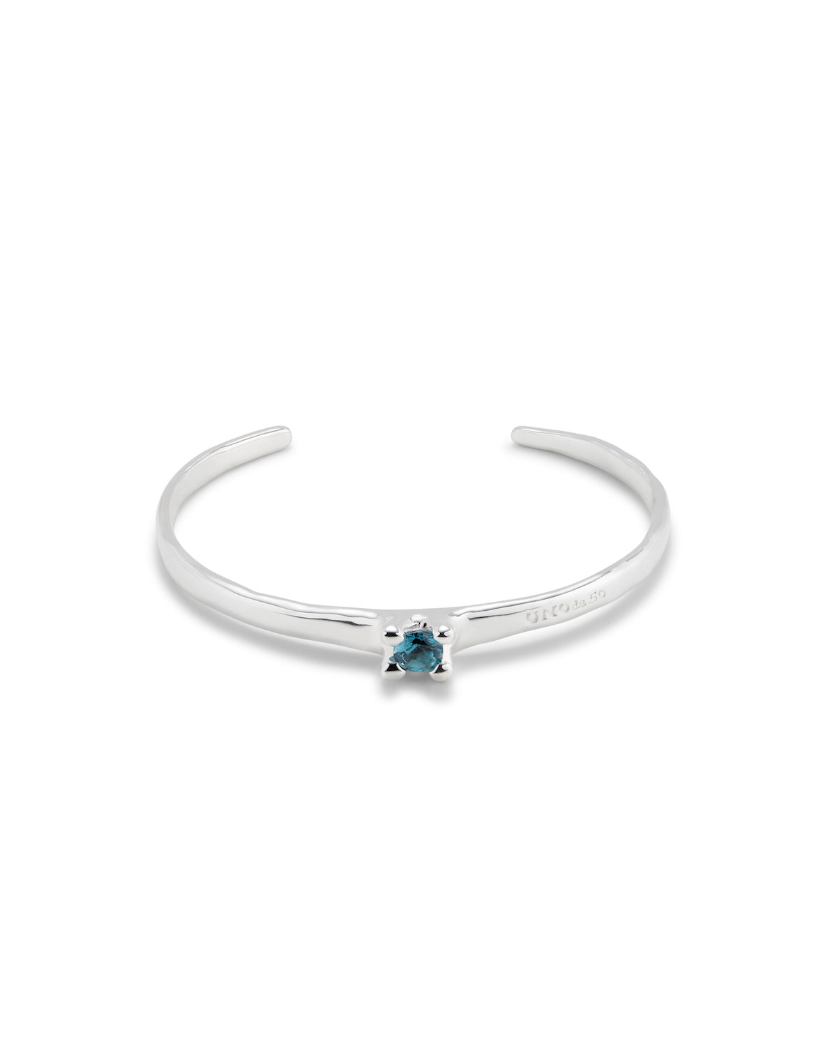 UNOde50 Cosmos Silver Blue Bracelet Size M