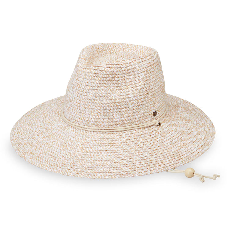 Petite Sanibel Hat - White/ Beige