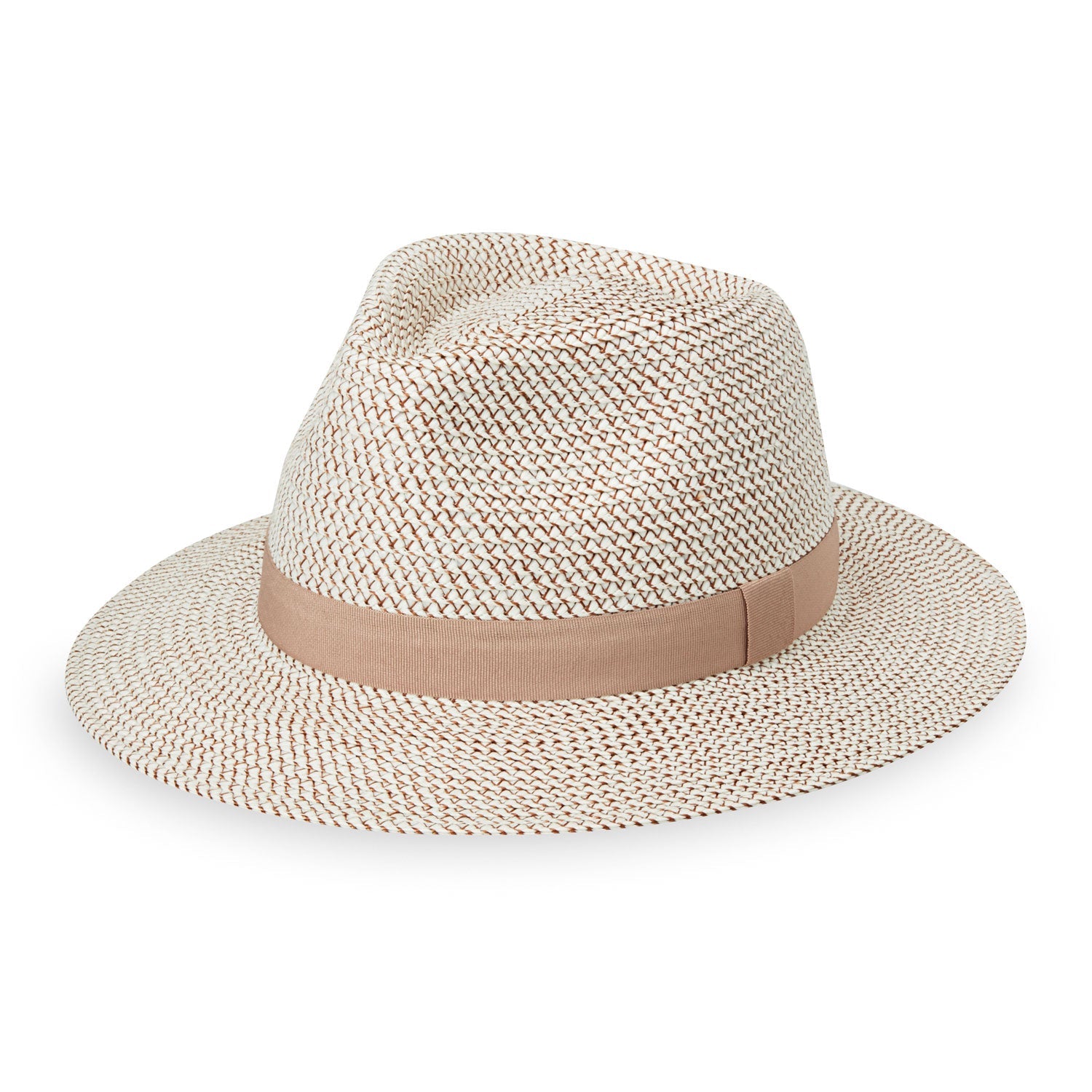 Petite Charlie Hat - Ivory/ Taupe