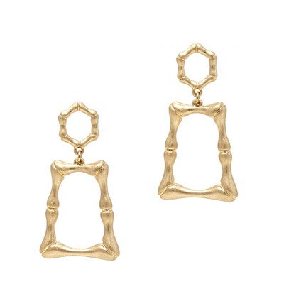 Meghan Browne Rod Earrings - Gold