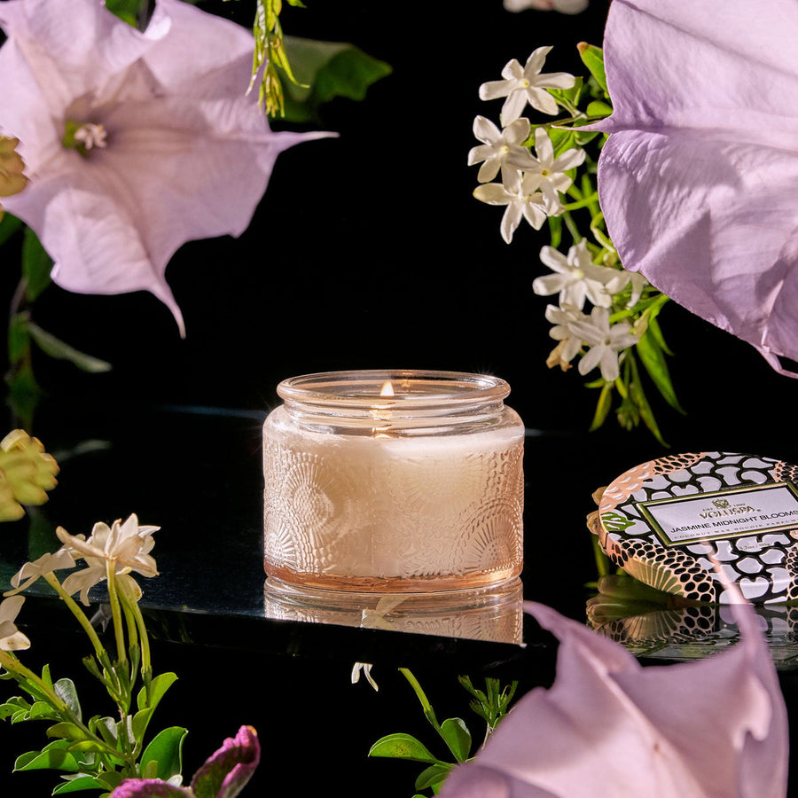 Jasmine Midnight Blooms 3.2 Petite Jar Candle