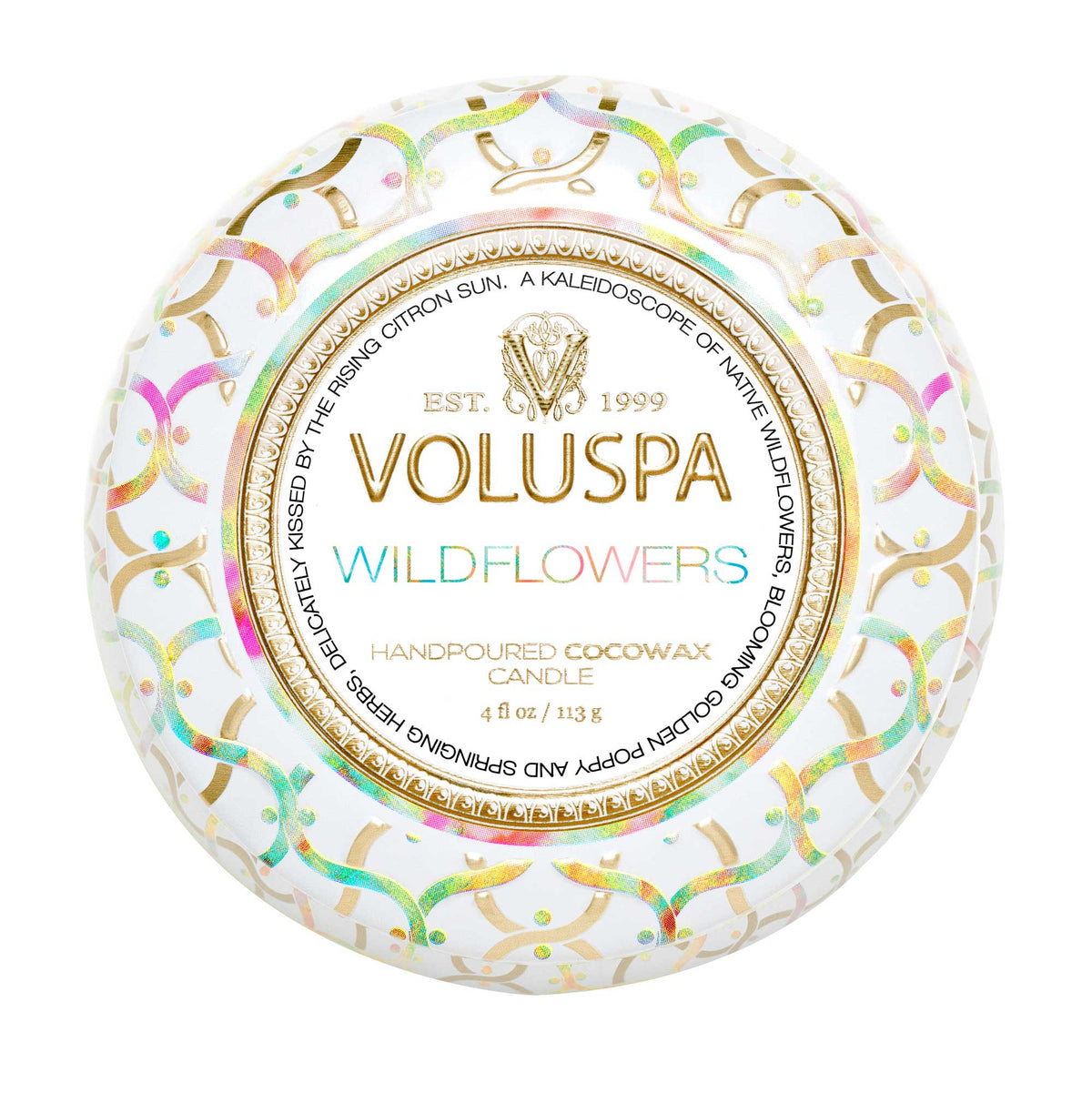 Wildflower Mini Tin Candle