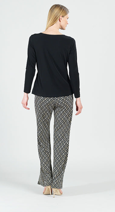 Side Tie Top -  Black