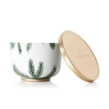 Frasier Fir 6.5oz Gold Poured Candle Pine Needle
