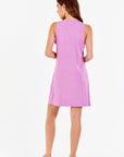 Justine Dress - Bright Orchid