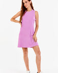 Justine Dress - Bright Orchid