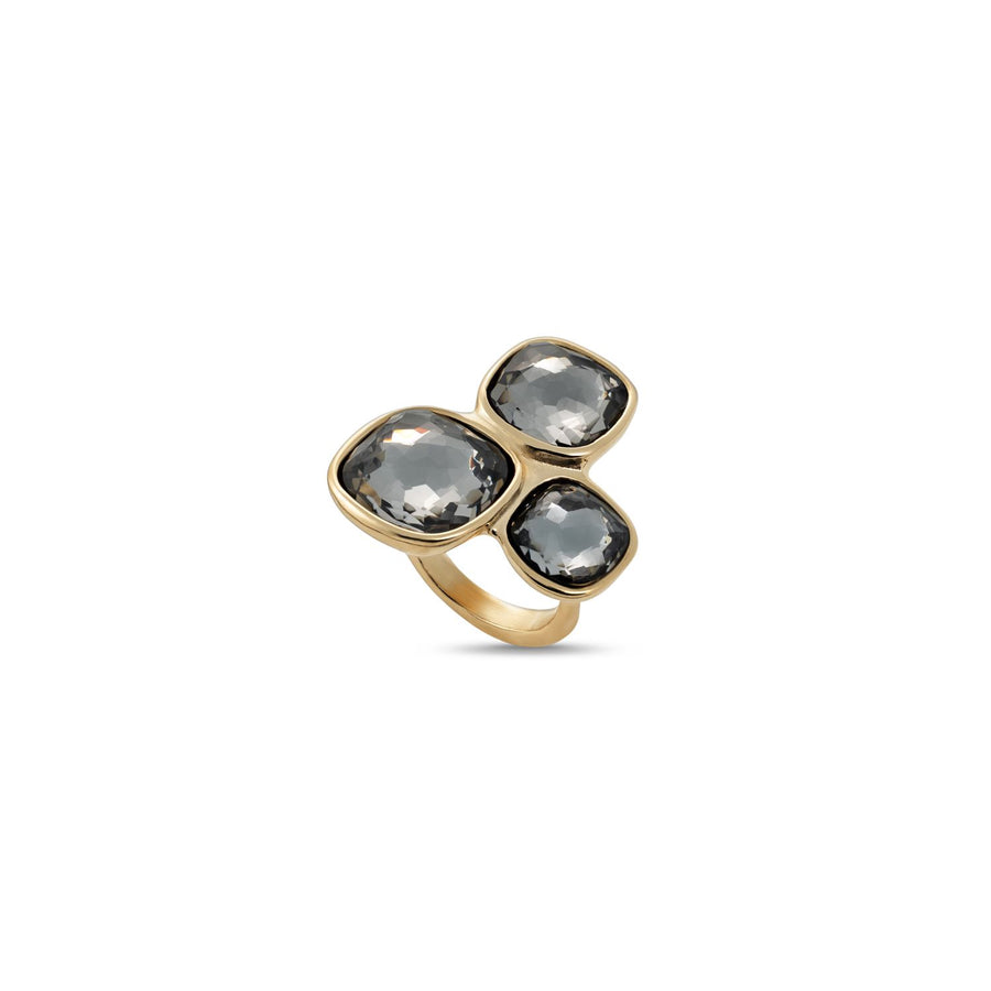 UNOde50 Gold Ladies Ring Size 6