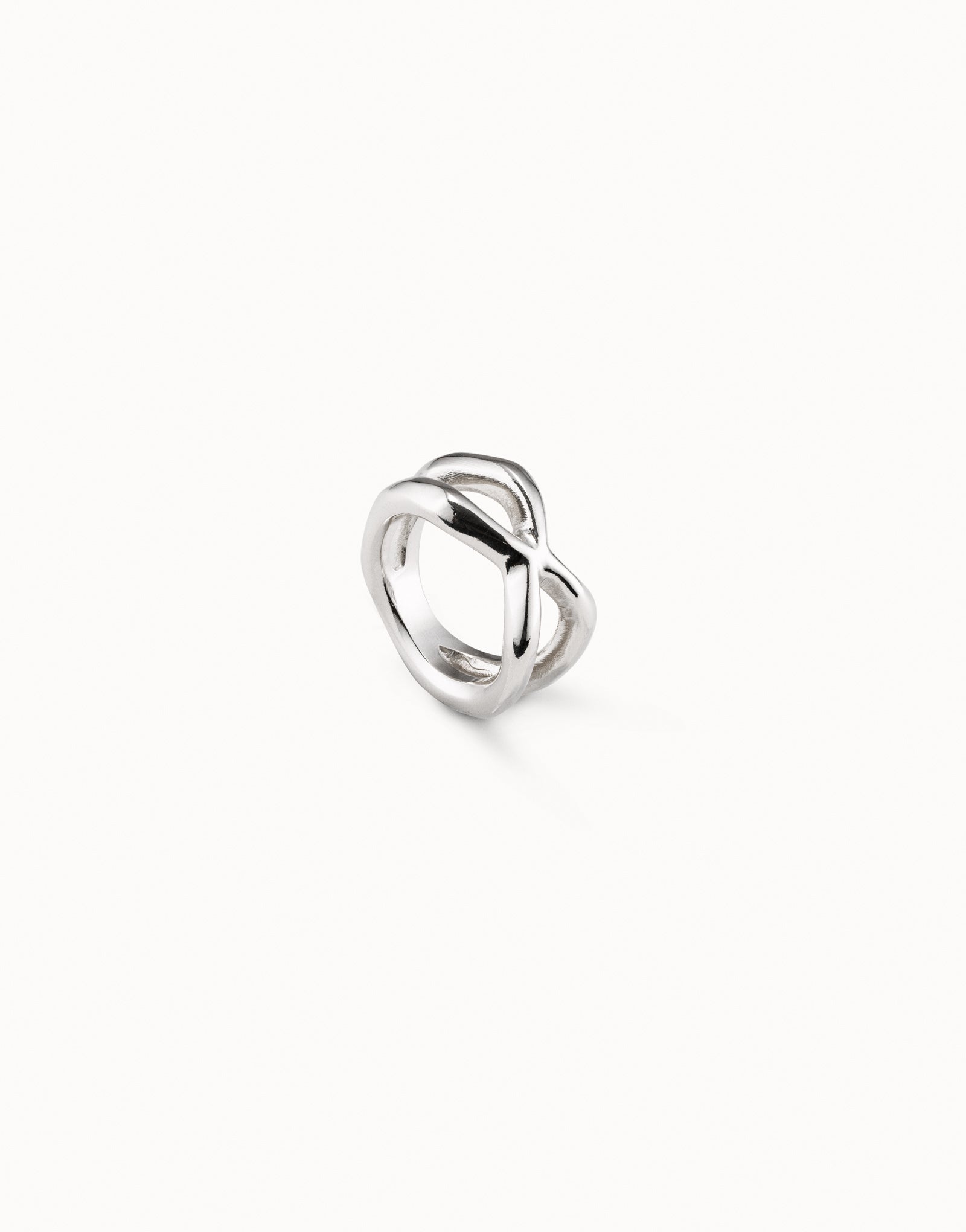 UNOde50 Crossed Ring Size 6
