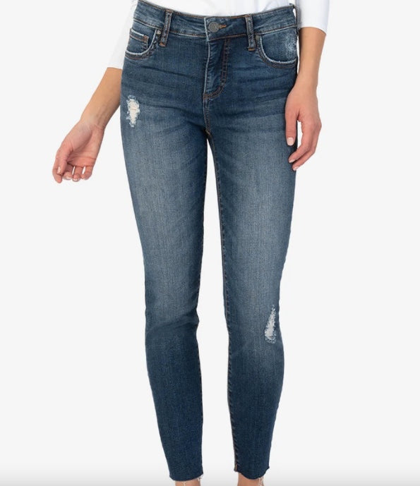 Donna Ankle Skinny w/ Raw Hem