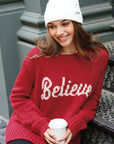 Believe Chunky Sweater
