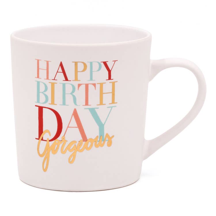 Happy Birthday Matte Mug