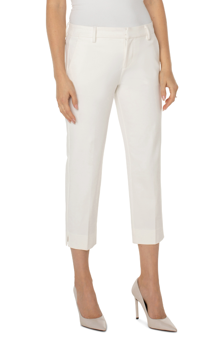 Liverpool Kelsey Trouser - Vintage White