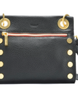 Tony Small - Black Brushed Gold Red Zipper